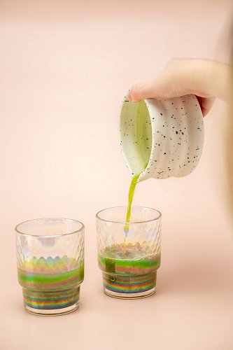 Нефритовая матча свежеобжаренный кофе