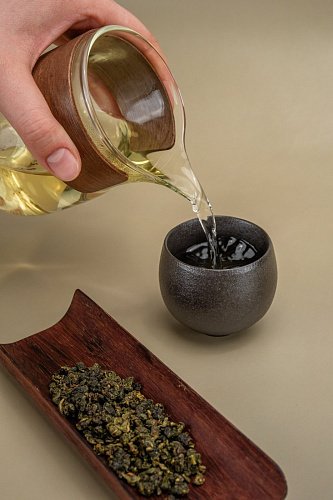 Чахай с деревянным ободком свежеобжаренный кофе
