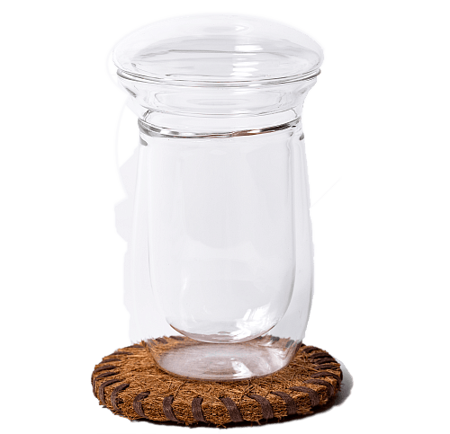 Высокая чашка с двойными стенками