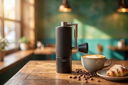 Кофемолка ручная Timemore Chestnut C3S Pro свежеобжаренный кофе