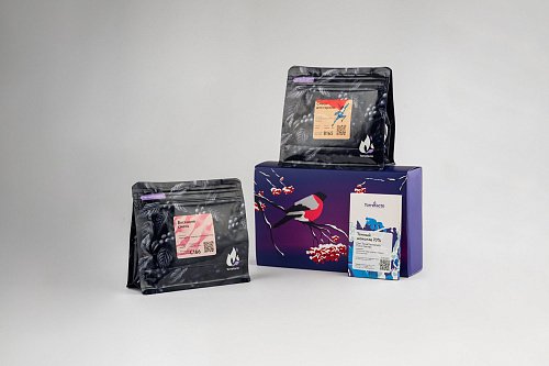 Набор «Для кофейного гурмана» Мужской набор свежеобжаренный кофе