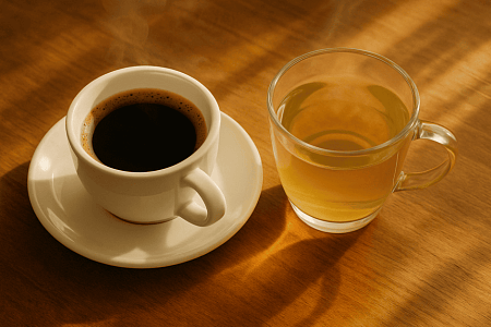 Кофе vs чай: где больше кофеина? Сравниваем цифры