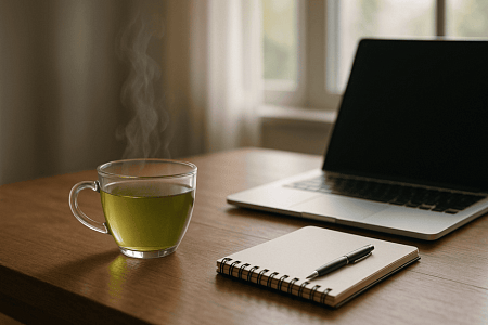 Как L-теанин и кофеин в зеленом чае создают эффект «спокойной бодрости»