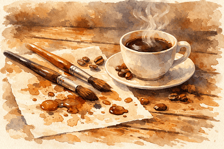 Ароматное хобби: всё, что нужно знать про картины из кофе