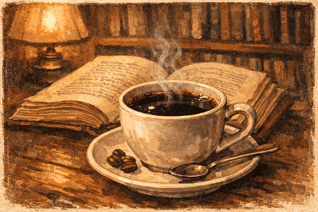 Когда кофе в книгах — это больше, чем просто деталь сюжета