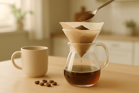 Как правильно заваривать фильтр-кофе: советы бариста для новичков