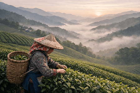 Что такое «Гаошань Ча»: высокогорные улуны Тайваня и их хрупкая элегантность