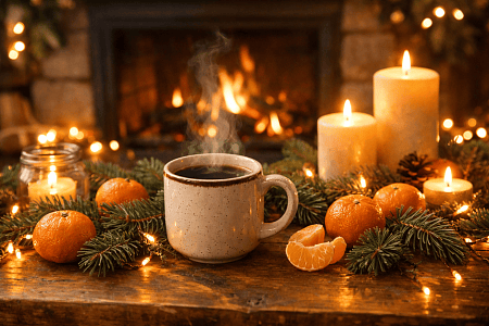 Рецепты горячих кофе-напитков для зимних вечеров и Нового года