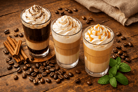 Кофейный коктейль для дружеской встречи