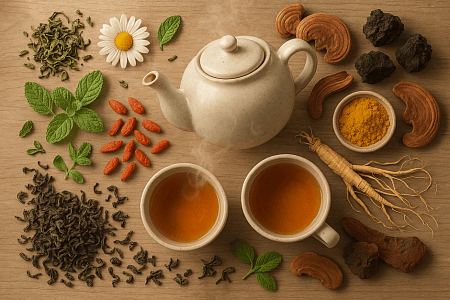 Функциональный чай: новый тренд или хорошо забытое старое?