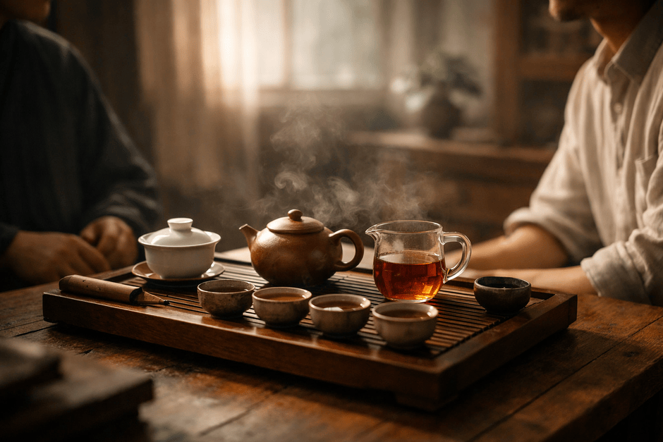 Символика в китайской чайной церемонии: жесты, посуда, значения., превью