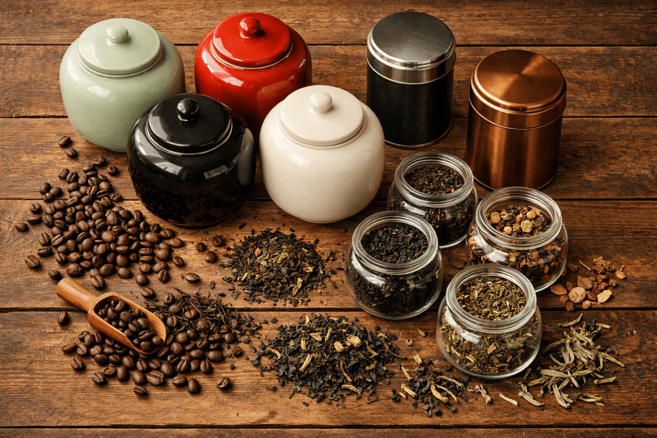 Правила хранения чая и кофе: как защитить от света, воздуха и влаги