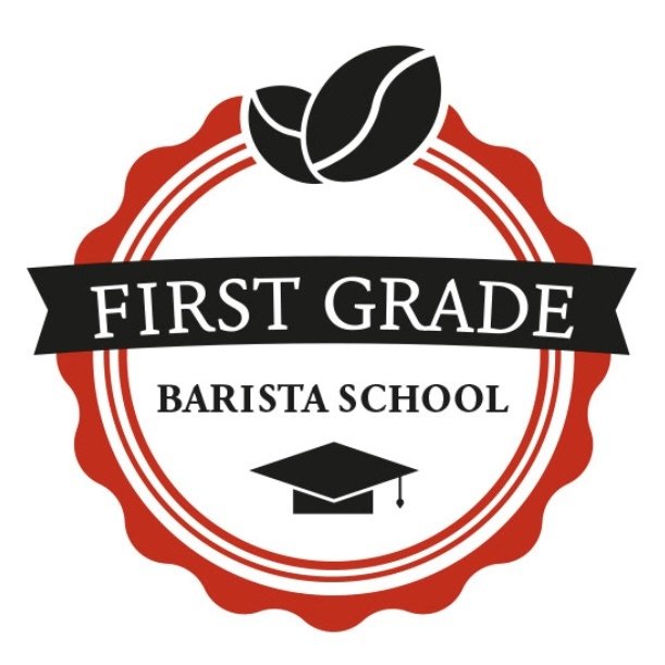 логотип Школа Бариста First Grade