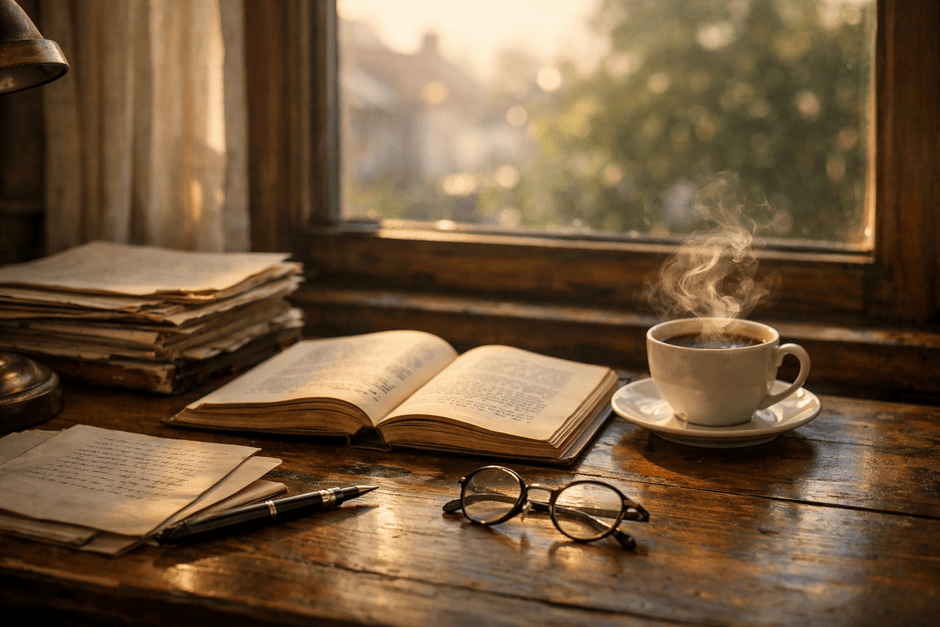 Кофе в литературе: известные писатели и их ритуалы.