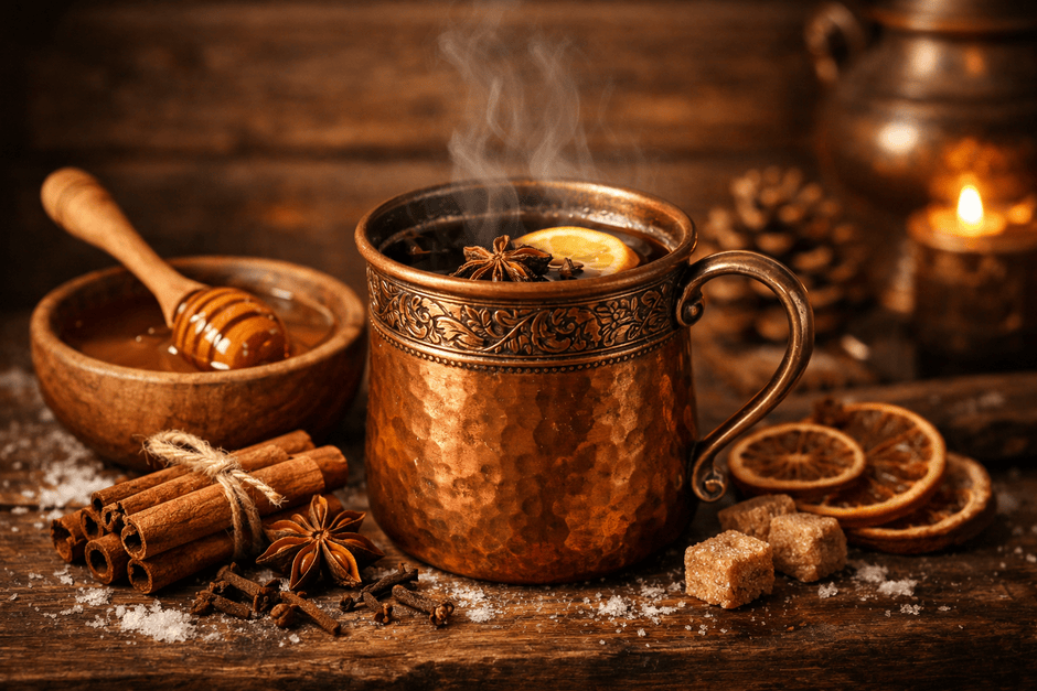 Сбитень: старинный русский согревающий напиток на основе чая, мёда и пряностей, превью