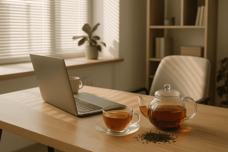 Топ-5 сортов чая для офиса: для утренней бодрости и дневной концентрации