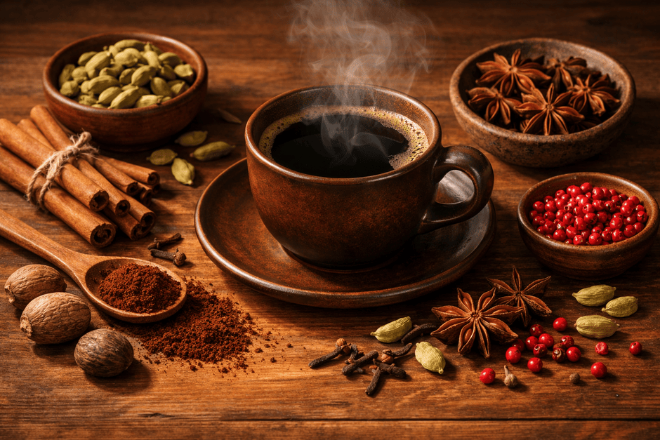 Специи для кофе: как вкусно разнообразить вкус и аромат кофейного напитка