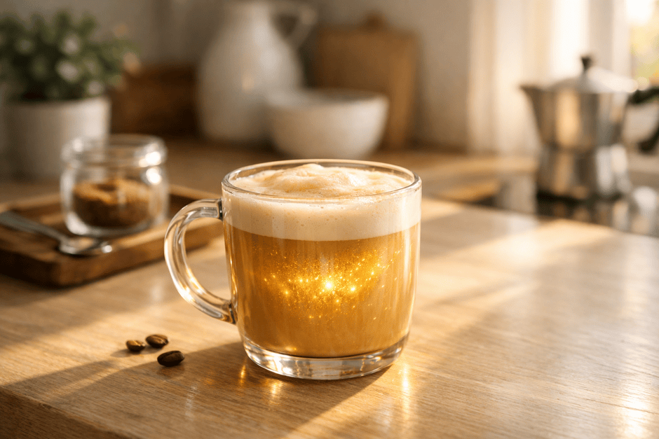 Блестящий раф: как приготовить самый фотогеничный кофе дома?
