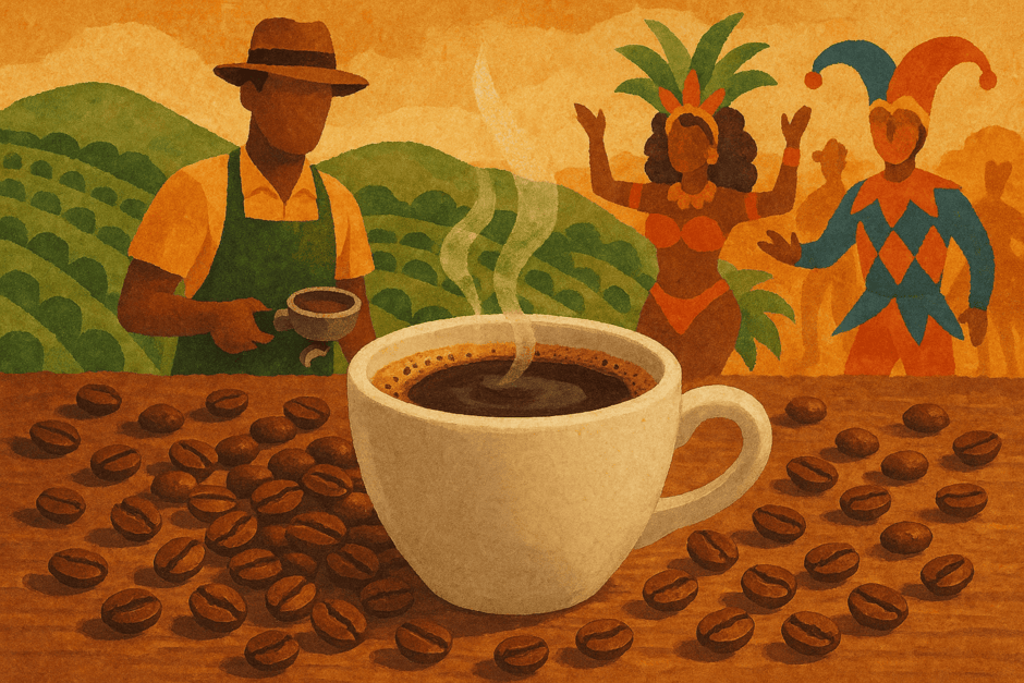 Кофейные традиции Бразилии: культура кофе в бразильских городах и на праздниках