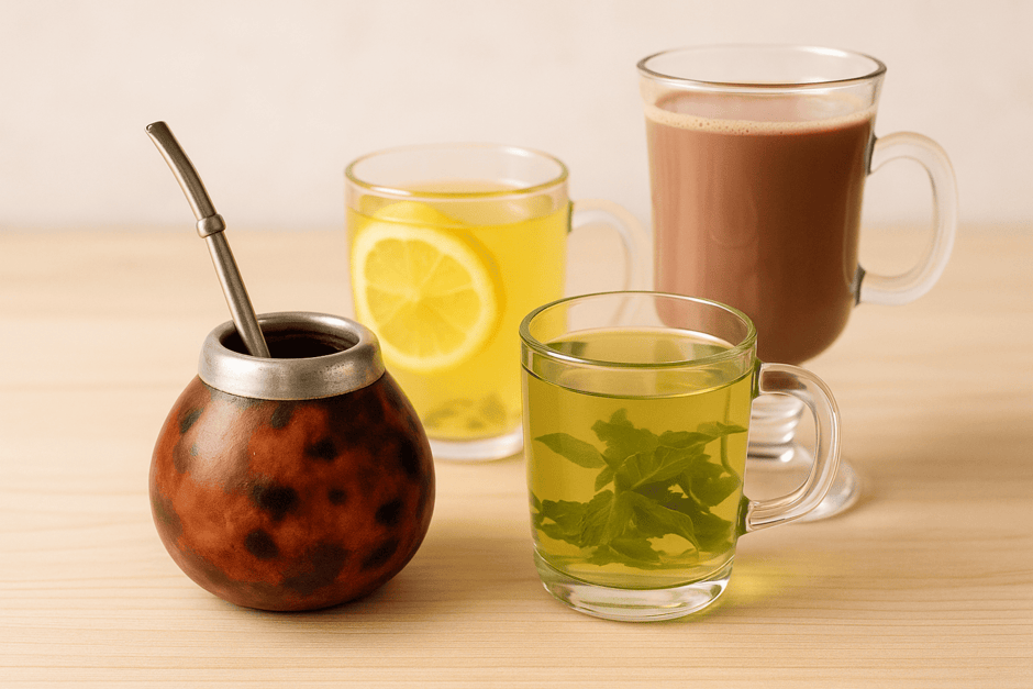 7 природных энергетиков вместо кофе: мате и другие бодрящие напитки